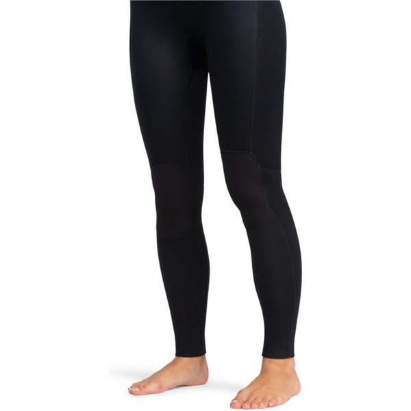 2025 Roxy Dames Prologue 4/3mm Rug Ritssluiting Wetsuit ERJW103167 - Black